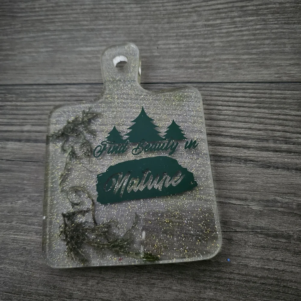 Handmade Beautiful Beacons Resin Nature Themed Functional Art Spoonrest